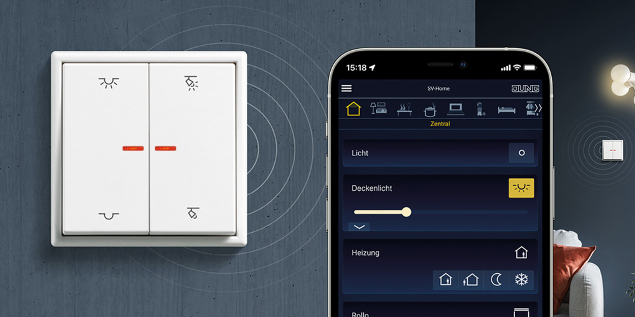 KNX RF Taster bei MuM-Elektrotechnik in Magdeburg